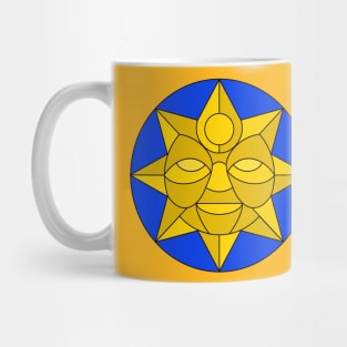 Sun of Abundance (royal blue) Mug